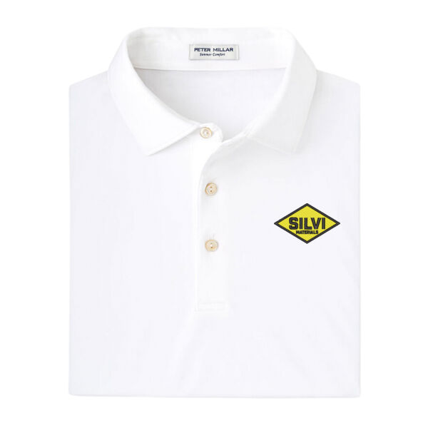   - Solid Performance Jersey Polo Thumbnail