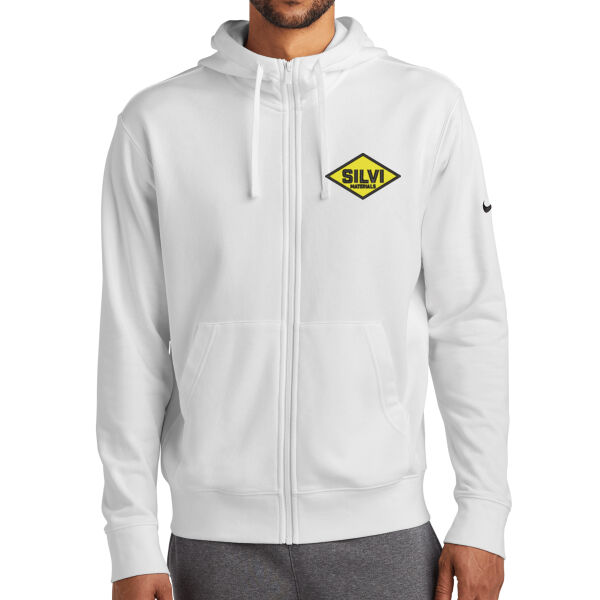   - Club Fleece Sleeve Swoosh Full Zip Hoodie Thumbnail