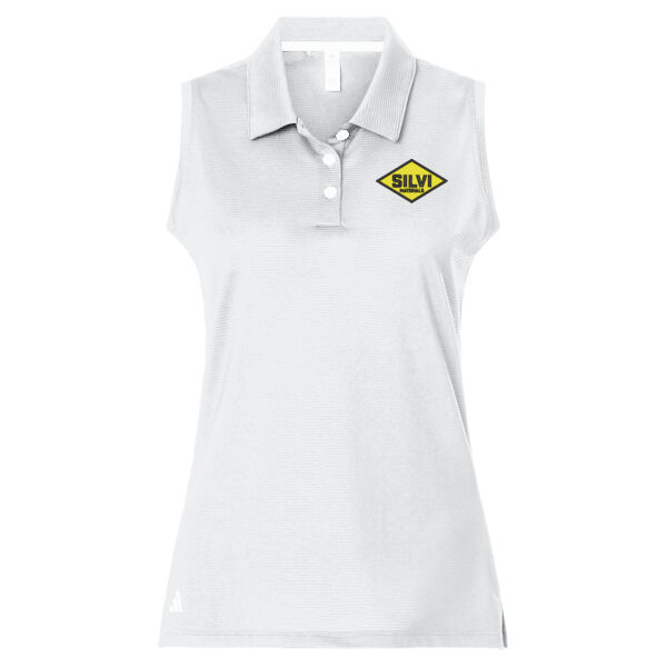   - Women's Ottoman Sleeveless Polo Thumbnail
