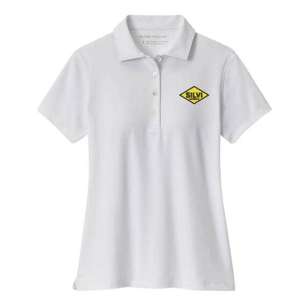   -  Women's Short Sleeve Button Polo Thumbnail