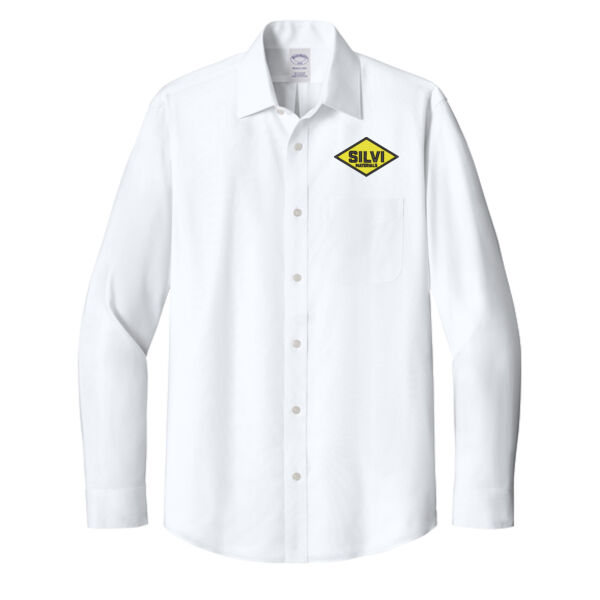   - Wrinkle Free Stretch Pinpoint Spread Collar Shirt Thumbnail