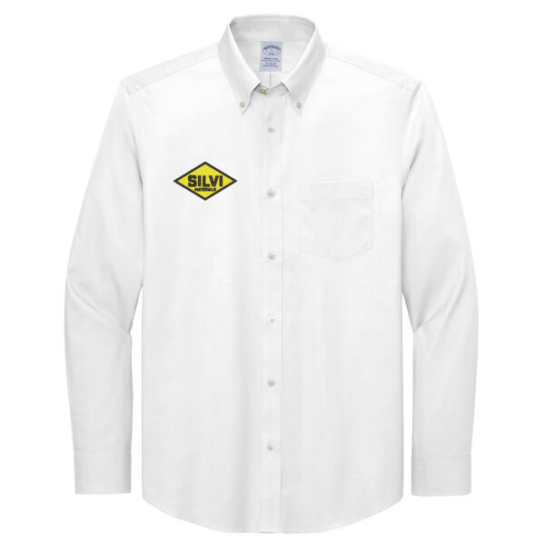   - Tall Wrinkle Free Stretch Pinpoint Shirt Thumbnail