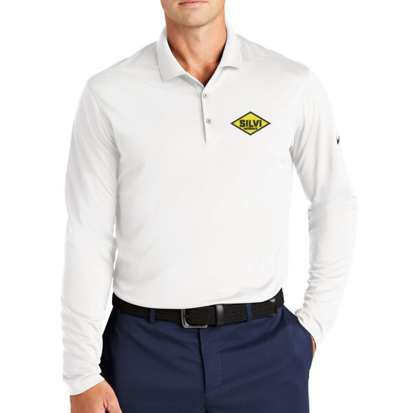   - Dri FIT Micro Pique 2.0 Long Sleeve Polo Thumbnail