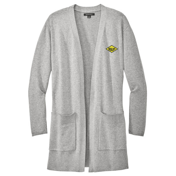   - Women's Open Front Cardigan Sweater Thumbnail