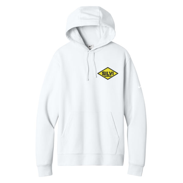   - Club Fleece Sleeve Swoosh Pullover Hoodie Thumbnail