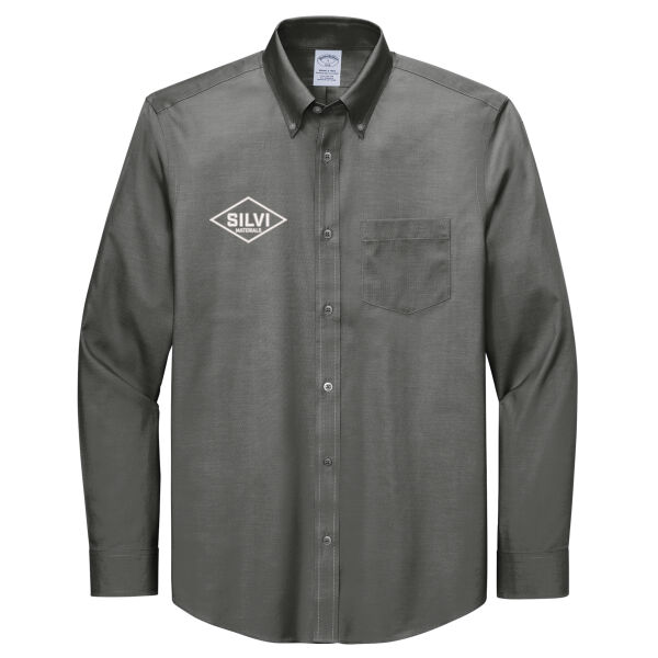    - Tall Wrinkle Free Stretch Pinpoint Shirt Thumbnail