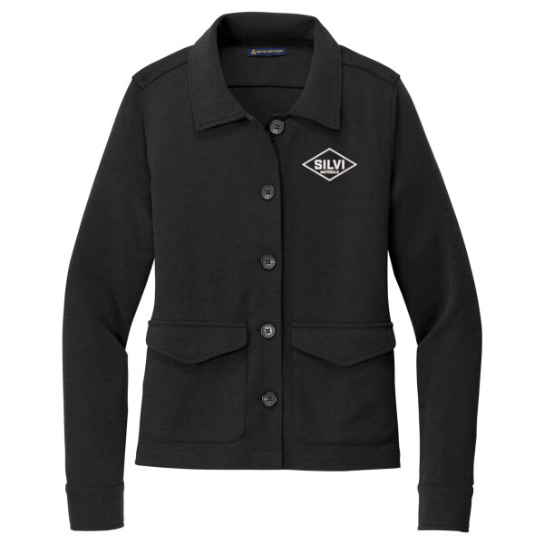    - Women's Mid Layer Stretch Button Jacket Thumbnail