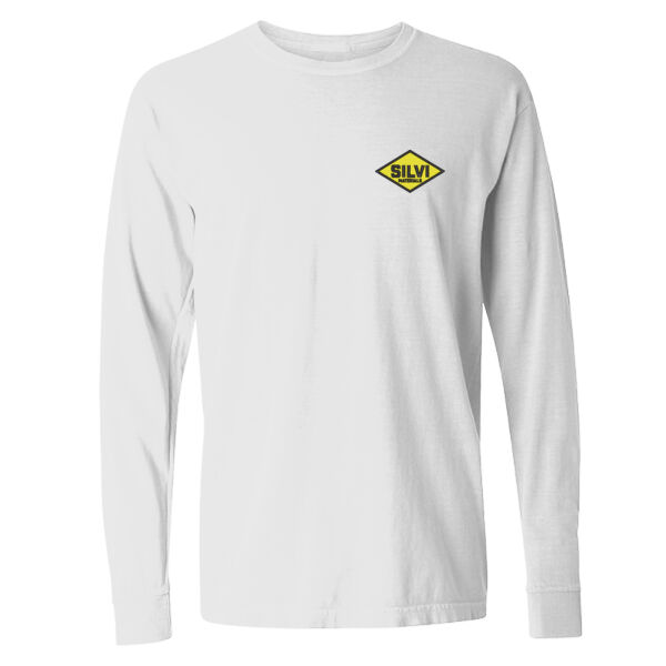   - Unisex Garment-Dyed Heavyweight Long Sleeve T-Shirt Thumbnail