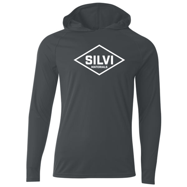   - Cooling Performance Long Sleeve Hooded Tee Thumbnail