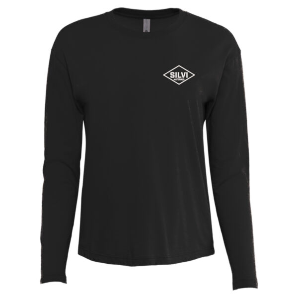    - Women's Cotton Relaxed Long Sleeve T-Shirt Thumbnail