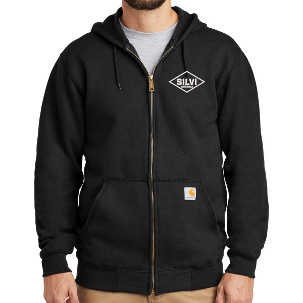   - Midweight Hooded Zip Front Sweatshirt Thumbnail